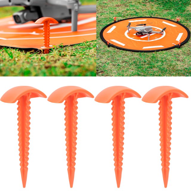 Fixed Rods Windproof Nails, Drone Apron Windproof Nails Compact Stable for Drone Landing Pad