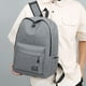 thumbnail image 5 of Mochila para exteriores | Bolsa de viaje de moda de gran capacidad | Nylon resistente al agua | Correas ergonómicas | Múltiples compartimentos | Se adapta a un portátil de 16" | 41x32x12cm | Gris, 5 of 7