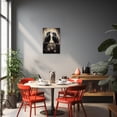 thumbnail image 2 of ZHONGYUTONG Crow Canvas Wall Art Vintage Halloween Pictures Wall Decor Black Raven Gothic Painting for Bedroom Living Room Decor Framed (24.00" x 36.00"), 2 of 5