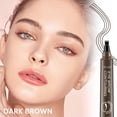 thumbnail image 5 of MesaSe Crayon à Sourcils 2024 Imperméable Microblading Crayon à Sourcils Contouring Stylo à Sourcils 4 Pointes Stylo à Sourcils Fins Microblading Crayon à Sourcils Crée Naturel 03 Rouge Brun, 5 of 5