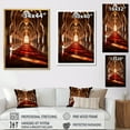 thumbnail image 4 of Designart "The Inner Islam wall decor II" Religion & Spirituality Floater Framed Wall Art Living Room, 4 of 7