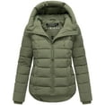 thumbnail image 5 of Marikoo Women’s Quilted Hip-Length Winter Jacket with Hood Tayenaa 16, Size S-3XL, 5 of 9