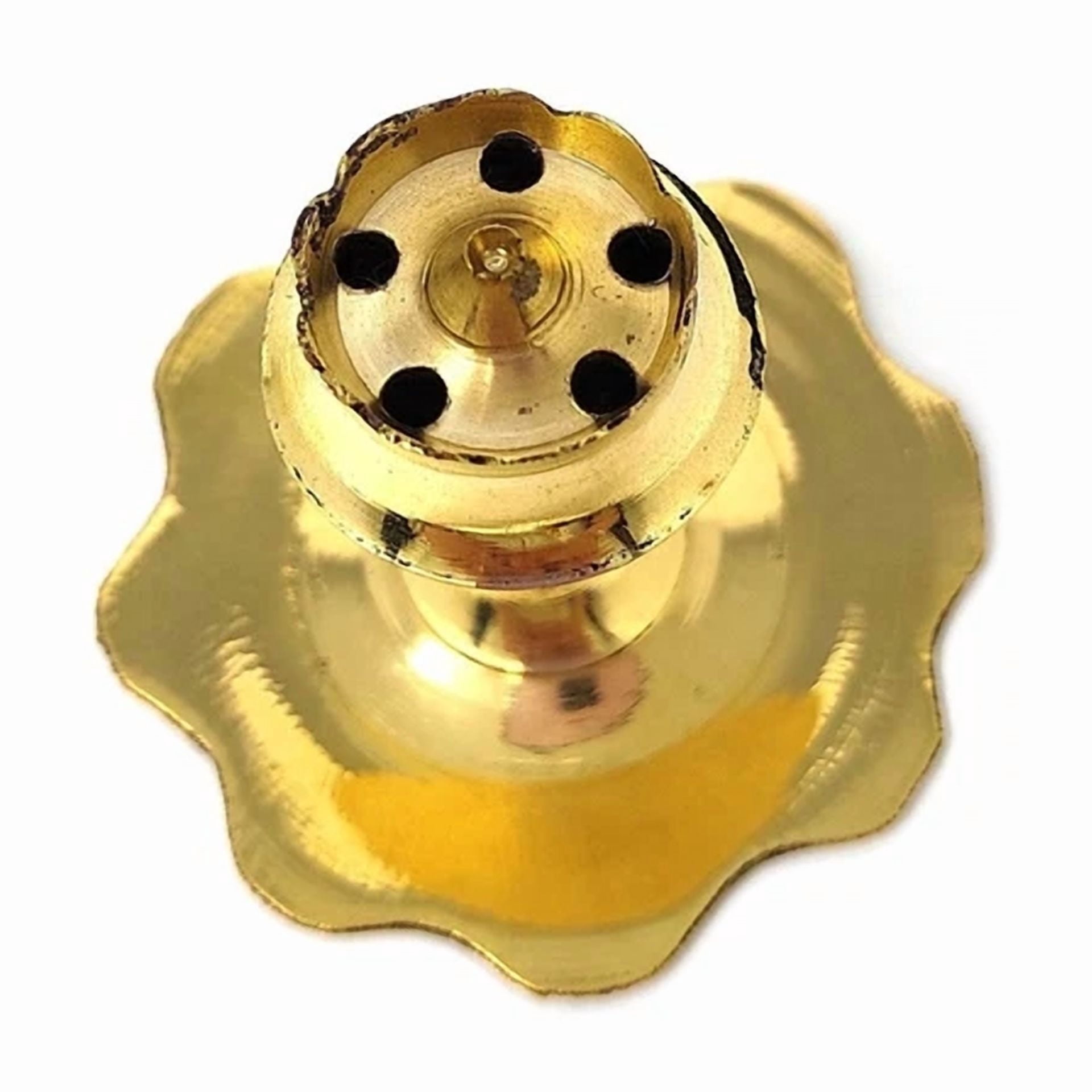 BUTTERFLY- Mini Brass Stand Incense Stick Holder Ash Catcher Stick Burner Agarbatti 1.8”