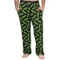 thumbnail image 4 of Rick and Morty Pickle Rick Black and Green Lounge Pants, 4 of 4