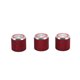 thumbnail image 1 of 3PCS Guitarra eléctrica Bass Tone Volume Metal Control electrónico Perillas Cap (Silver GD138), 1 of 6