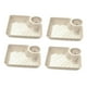 thumbnail image 1 of 4x Plato para albóndigas con platillo para mojar Plato para aperitivos Plato para pasta Platos para servir para Beige, 1 of 9