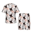 thumbnail image 1 of Balery Pigs Conjunto de Pijama Infantil de Manga Corta con Estampado – Ropa de Dormir de Algodón Suave-Large, 1 of 6