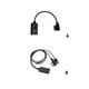 thumbnail image 3 of Adaptador de Cable Q5, línea de conversión, adaptadores convertidores ligeros y duraderos, reemplazo para coches, Audio, Radio, teléfono Combinaciones de reproductor de DVD/TV para coche negro 1 Speravity VI019030-01, 3 of 6