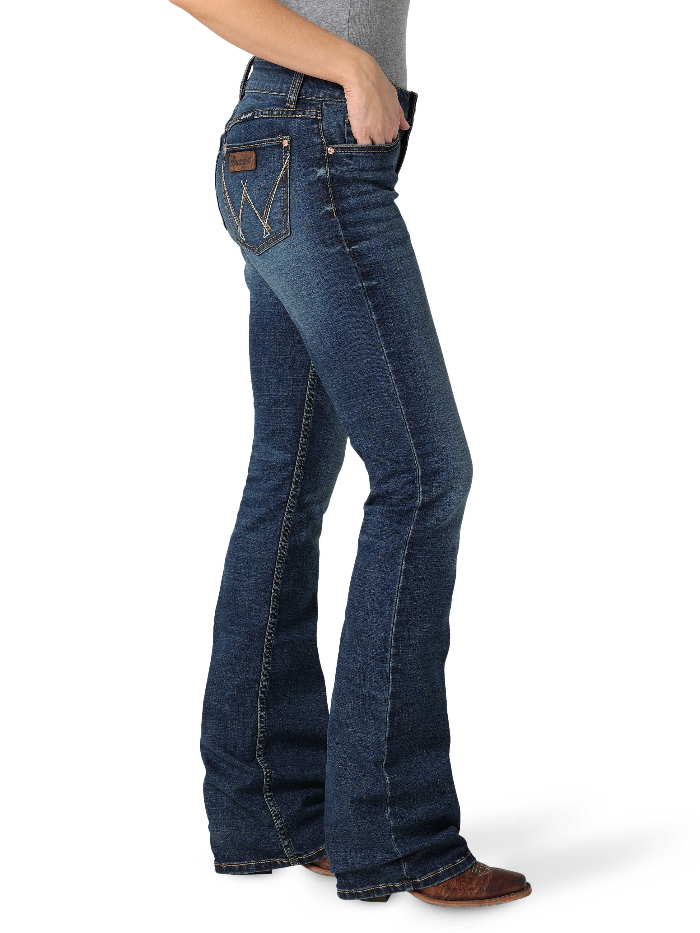 Wrangler® Women's Retro Mae Bootcut Jean with Stretch Fabric - image 3 of 6