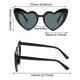 thumbnail image 3 of 2pcs Heart Shaped Sunglasses for Women, Vintage Cat Eye Mod Style Sunglasses Retro Fashion Love Heart Eyewear Women's Accessories, 3 of 5