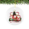 thumbnail image 4 of Xihbxyly Adorno de Anciano Sin Rostro, Decoración para Árbol de Navidad 2020, Colgante Personalizado, Recuerdo, Regalo Navideño Único, Disponible para Familias de 1 a 4 Personas, Plástico de 8 X 8 Cm, 4 of 6