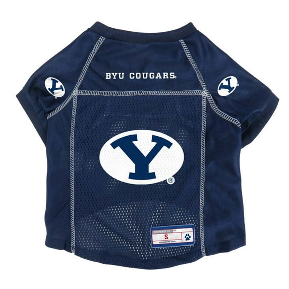 ncaa byu cougars pet jersey, small