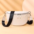 thumbnail image 4 of Bolsa Riñonera de moda clásica Retro para mujer, bandolera, con cremallera, portátil, para mujer Ndcxsfigh Para Estrenar, 4 of 9