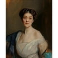 thumbnail image 2 of Philip Alexius de László 12x14 Black Ornate Wood Framed Double Matted Museum Art Print Titled: A Portrait of Caroline Lambart, Countess of Cavan (1912), 2 of 5