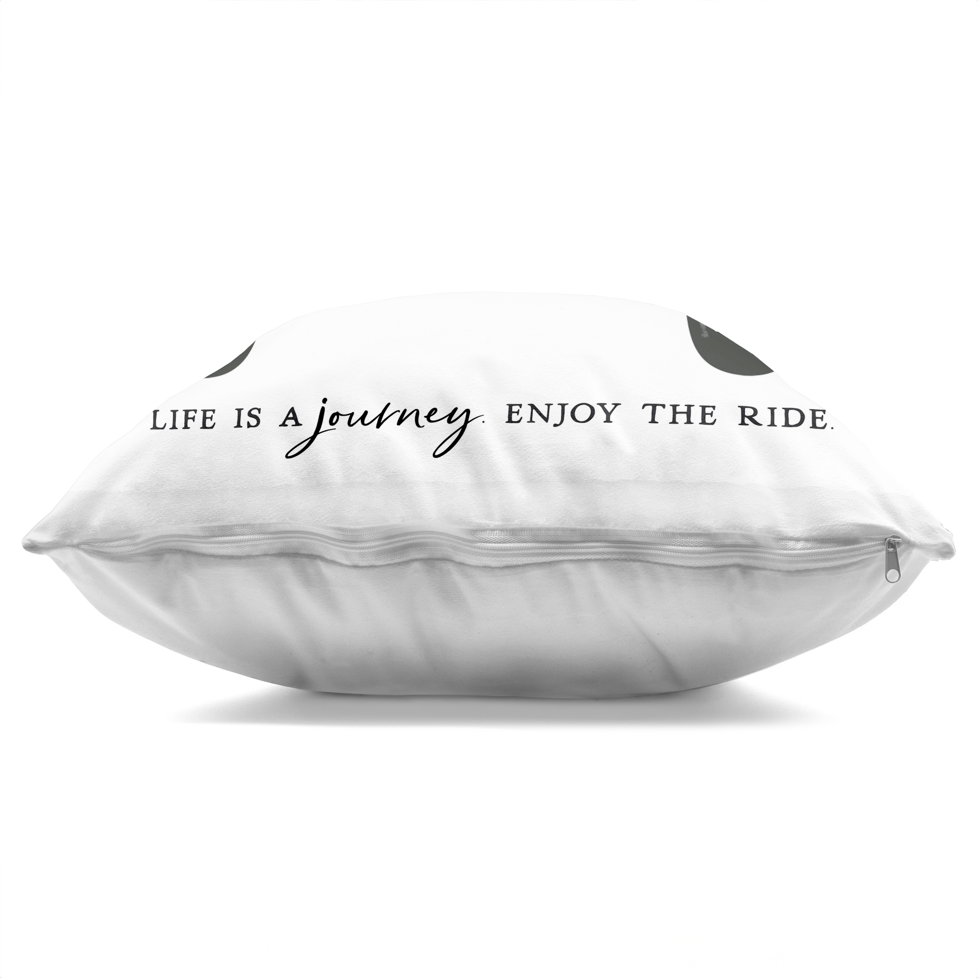 Stupell Industries Enjoy Ride Floral Truck Decorative Printed Throw Pillow, design by Lettered and Lined