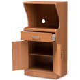 thumbnail image 2 of Baxton Studio Lowell Wood Kitchen Cabinet in Brown, 2 of 9