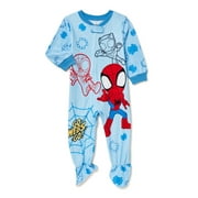 Spider-Man and Friends Baby and Toddler Boys' Blanket Sleeper, Sizes 12M-5T