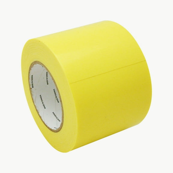 Scapa 136 Polyethylene Film Tape: 4 in x 36 yds. (Yellow)