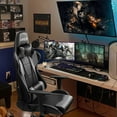 thumbnail image 2 of Homall Ergonomic & Lumbar Support Swivel Gaming Chair, Gray, 2 of 7
