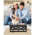 thumbnail image 6 of AVERYDAY 32x24 Silicone Dog Water Bowl Mat Fits Multi Cat Feeding Stations, 0.63" High Edge XL Waterproof Rubber Pet Dog Cat Food Bowl Mat/Tray for Floor & Dog Bowls to Protect Wooden Floor, 6 of 6