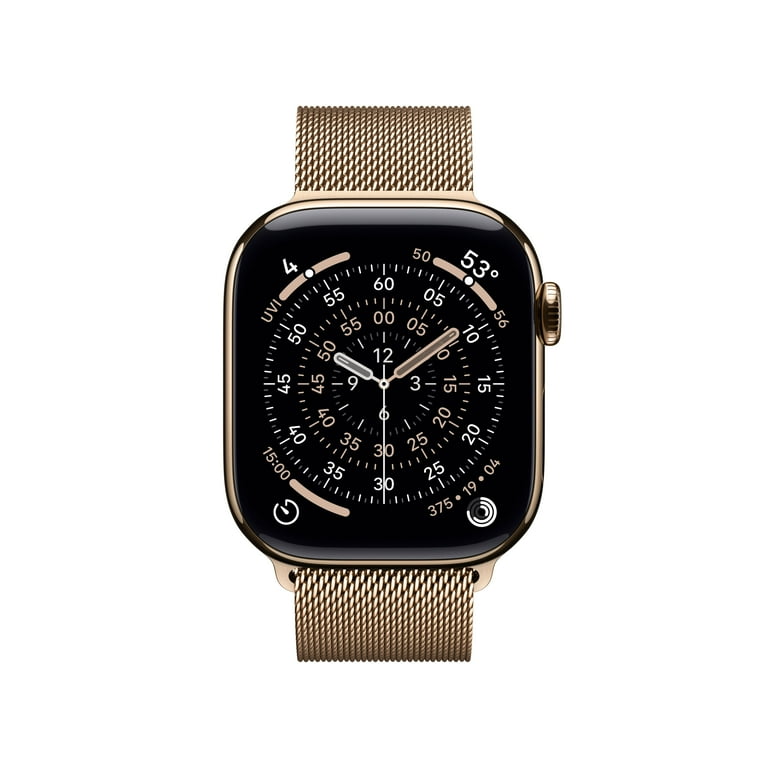 Apple Watch Series 11 [GPS + Cellular 42mm] Smartwatch with Gold