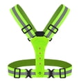 thumbnail image 3 of MERRYHAPY Vest Fluorescent Green Reflective Safety Belt 1Set 21.7X15.7X0.4In, 3 of 8