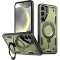 thumbnail image 1 of Funda Magnética para Samsung Galaxy S25 FE Funda con soporte [Compatible con MagSafe] Protección Militar contra Caídas Funda de teléfono de TPU Suave Duradera a prueba de golpes, 1 of 6