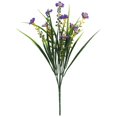 thumbnail image 3 of Clearance Under $10 Artificial flowers, Bundles Artificial Oncidium Flowers Plants Outdoor Artificial Plastic Plants For Outside Hanging Planter Garden Home Wedding Farmhouse Decor, 3 of 5