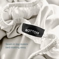 thumbnail image 5 of Bare Home Fitted Sheet - 22" Extra Deep Pocket - Premium 1800 Collection - Twin-XL, Cream, 5 of 6