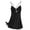 A-Black964, variant on XIAONU Womens Lace Trim Satin Sleepwear Loose Spaghetti Strap Criss Cross Loungewear Silky Alluring Sleep Nightgowns
