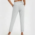 thumbnail image 5 of Yievot Women's Golf Pants Stretch Work Ankle Pants High Waist Workout Yoga Pants with Pockets for Travel Casual, 5 of 8