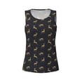 thumbnail image 4 of Haiem Christmas Deers Workout Tank Tops for Women, Athletic Sports Slim-Fit Tank Tops, Compression Sleeveless Dry Fit Shirts,Athletic Shirt-Small, 4 of 9