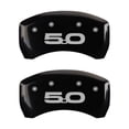 thumbnail image 4 of MGP 4 Caliper Covers Engraved Front 2015/Mustang Engraved Rear 2015/50 Black finish silver ch, 4 of 6