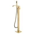 thumbnail image 5 of Eisen Home SevenFalls Single Handle Floor Mounted Freestanding Tub Filler with Handshower, 5 of 5