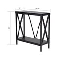thumbnail image 5 of Aquatic Fundamentals 29/37 Gallon Steel X-Frame Aquarium Stand, with lower shelf, Black, 5 of 8