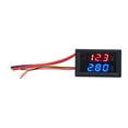 thumbnail image 2 of Voltmeter Ammeter, Multimeter Panel Double 3-Digit 0.28in LED Digital Tube PCB Electrical Equipment  For Wiring For Circuit Protection 10A,50A,100A, 2 of 8