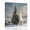 Grey, variant on Canvas Wall Art Winter Christmas Canvas Art Print Tree Polar Bear Snowy Scene Pictures Wall Decor for Living Room Bedroom Artwork Decorations Stretched Framed Ready to Hang 18"x24"