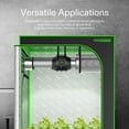 thumbnail image 4 of VIVOSUN 8 Inch Air Carbon Filter Smelliness Control with Australia Virgin Charcoal for Inline Duct Fan, Grow Tent,Pre-Filter Included, Reversible Flange 8"x 20", 4 of 7