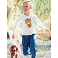thumbnail image 2 of Cute Pumpkitty Pumpkin Costume Long Sleeve Toddler -Image by Shutterstock,  4 Toddler, 2 of 4