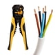 thumbnail image 4 of Pelacables, Alicates Para Engarzar Terminales Multifunción Autoajustable 10-24AWG 0,2-6,0 Mm² Para PVC Para Cables, 4 of 7