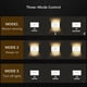 thumbnail image 4 of Luz LED con Sensor Inteligente, Luz de Pared con Sensor de Movimiento y Carga USB para Iluminación de Dormitorio, Pasillo y Gabinete, B, 4 of 8