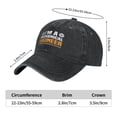 thumbnail image 5 of I'm A Mechanical Engineer Baseball Cap Golf Dad Hat Adjustable Washed Denim Trucker Hats Unconstructed Snapback Cap for Men Women Unisex Adult,Black, 5 of 7