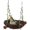 Large, variant on Rattan Nest Small Medium Large Bird Swing for Parrot Parakeet Cockatiel Conure Cockatoo Macaw Grey Lovebird Finch Canary Budgie Cage Perch (Small)