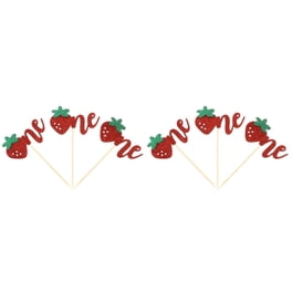 20Pcs Ribbon Bow Cupcake Toppers – DIY Cake Decorations For Birthdays, Showers & Parties