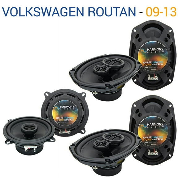 Volkswagen Routan 2009-2013 OEM Speaker Upgrade Harmony 2 R69 R5 Package New