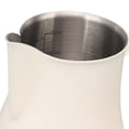 thumbnail image 4 of Rupoun Premium Milk Frothing Pitcher 304 Stainless Steel Spout Mouth Scale Coffee Latte Art Cup for Work Office Espresso Cappuccino Maker, Matte White 550ml / 18.6oz, 4 of 7