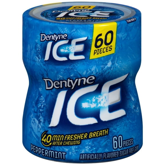 Dentyne Ice Sugar Free Peppermint Gum 60 Each