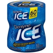 Dentyne Ice Sugar Free Peppermint Gum 60 Each