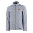 thumbnail image 2 of Men's Cutter & Buck  Gray Oklahoma State Cowboys Alumni Logo Evoke Eco Softshell Recycled Full-Zip Jacket, 2 of 3