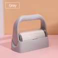 thumbnail image 2 of XMMSWDLA Brushes Creative hair sticking device new tearable roller sticky paper removing brush today prime (grey), 2 of 2